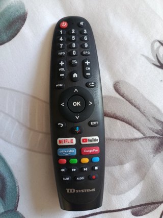 Smart TV TD Systems Negra