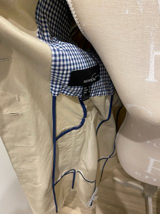 Gabardina Mango Beige Talla M