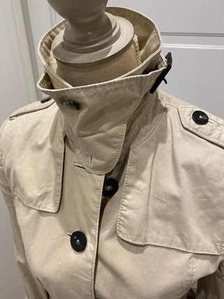 Gabardina Mango Beige Talla M
