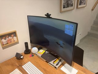 Monitor Curvo LG Ultrawide Negro/Gris