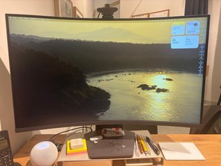 Monitor Curvo LG Ultrawide Negro/Gris