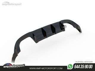 DIFUSOR TRASERO VW GOLF MK7 R 2017-2020 LOOK CARBONO