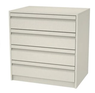 Cajonera 4 cajones beige