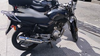 Yamaha YBR 125 Negra.