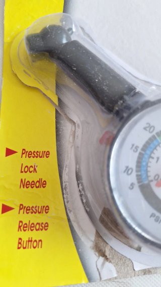 Medidor presión neumáticos analógico