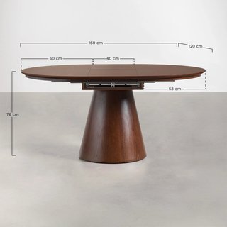Mesa comedor Sklum redonda