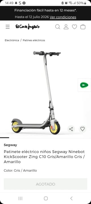 Patinete Eléctrico Ninebot para niños