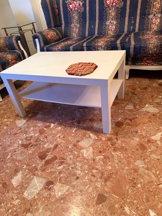 Mesa de centro blanca