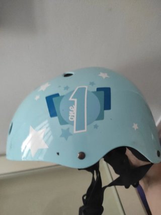 Casco bici infantil Eurekakids azul
