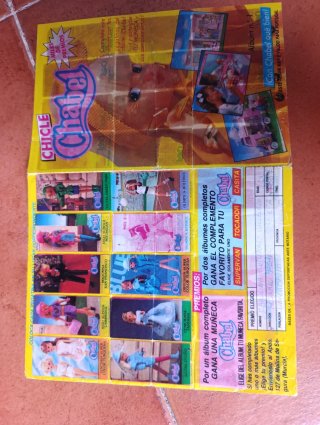 3 Álbumes Cromos Chabel Feber
