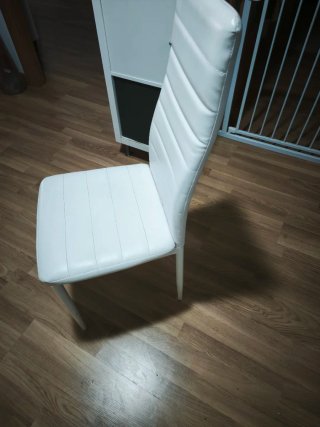 Sillas Comedor Tapizadas Blancas