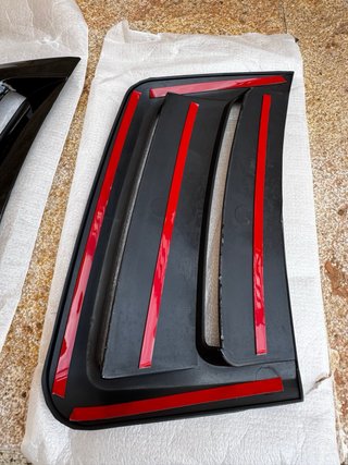 Rejillas Parachoques Delantero Mercedes c63