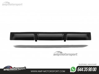 DIFUSOR TRASERO SKODA SUPERB MK3 2015-2018 LOOK CARBONO