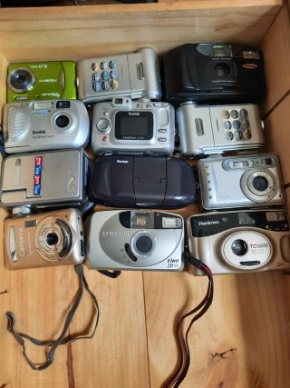 Lote de Cámaras Digitales Kodak y Otras
