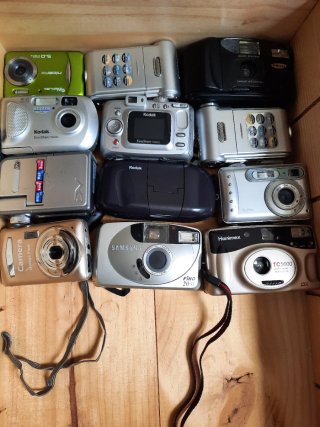 Lote de Cámaras Digitales Kodak y Otras
