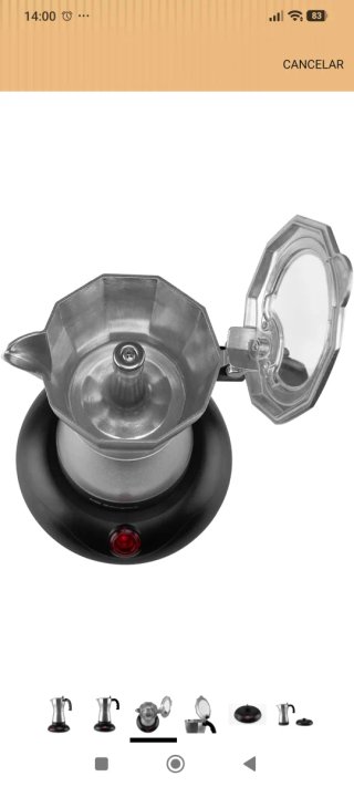 Cafetera Eléctrica Orbegozo KFE 660