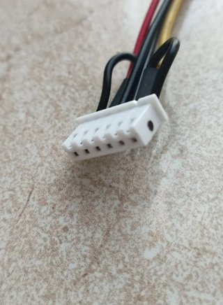 Despiece informática: grabadora, cables, adaptador