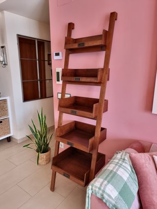 Estantería Escalera Madera Banak
