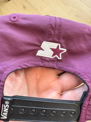 Gorra Vans Patch Snapback Morado/Negro