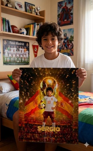Cromo personalizado grande selección