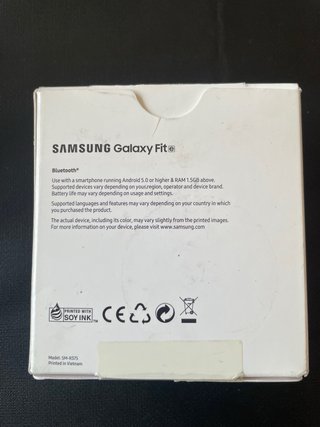 Samsung Galaxy Fit e Nero