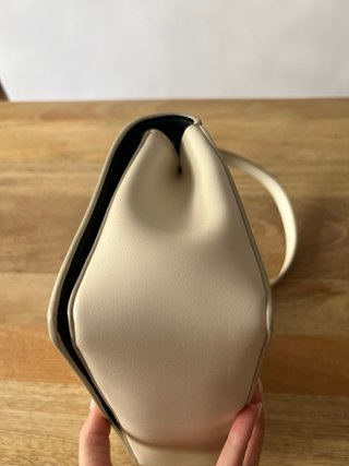 Bolso Calvin Klein Piel Crema