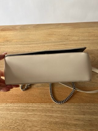 Bolso Calvin Klein Piel Crema