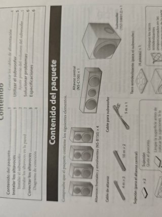 Set Altavoces Yamaha 5.1