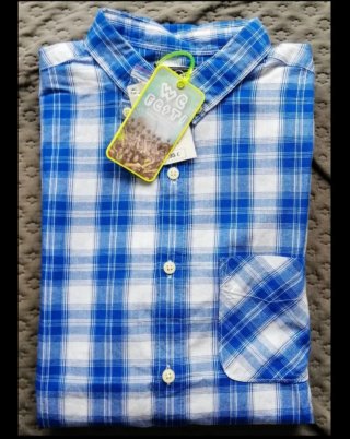 Camisa de cuadros Green Coast a estrenar.