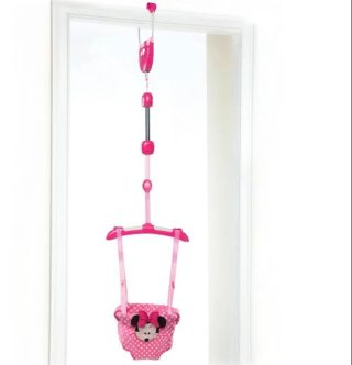 Saltador Puerta Minnie Mouse Rosa