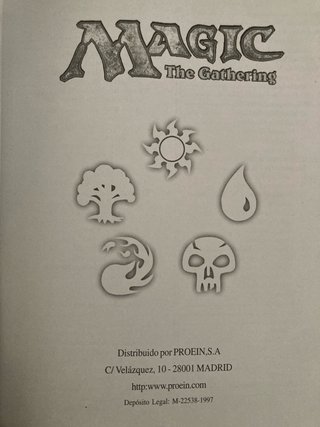 Magic: El Encuentro. The Gathering. (Shandalar) PC