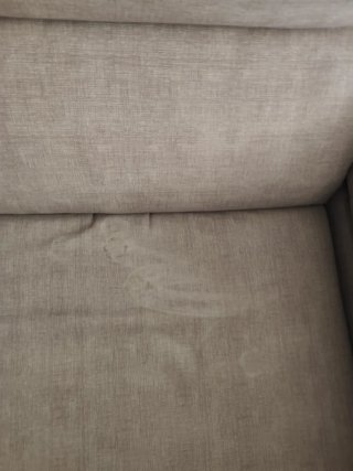 Sofá chaise longue 3 plazas tela beige