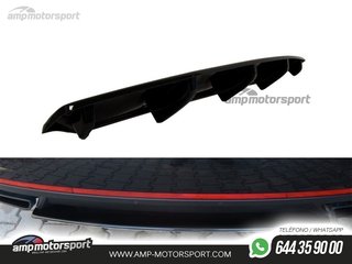 AÑADIDO DE DIFUSOR SKODA OCTAVIA MK3 RS 2013-2019 NEGRO BRILLO