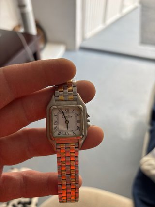 Reloj Cartier Oro y Plata escucho ofertas serias