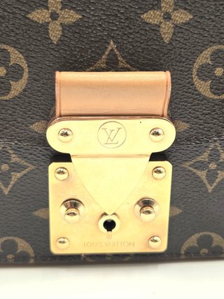 Bolso Louis Vuitton Eden Marrón y Dorado