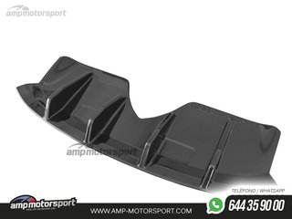 DIFUSOR TRASERO BENTLEY CONTINENTAL GT 2009-2012 NEGRO MATE