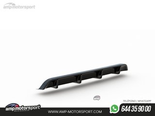 DIFUSOR TRASERO VW GOLF MK7 GTI CLUBSPORT 2013-2016 NEGRO MATE