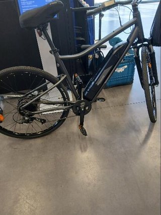 Bicicleta Eléctrica Trekking Riverside 520 E Gris