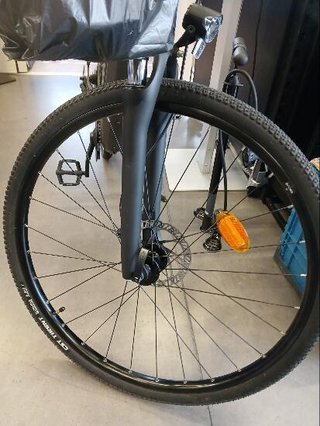 Bicicleta Eléctrica Trekking Riverside 520 E Gris
