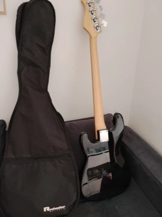 Guitarra Eléctrico Negro