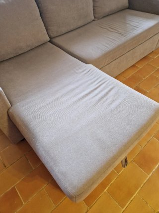 Sofá Cama Chaiselong Gris