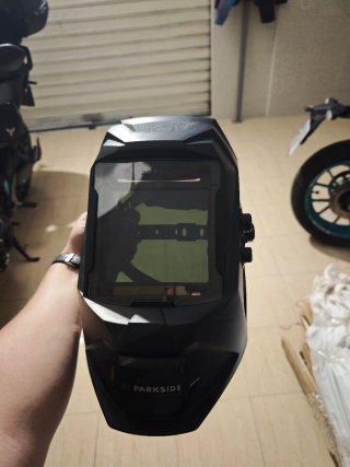 Máscara soldar automática Parkside