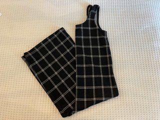 Mono de cuadros Lefties Talla 11-12