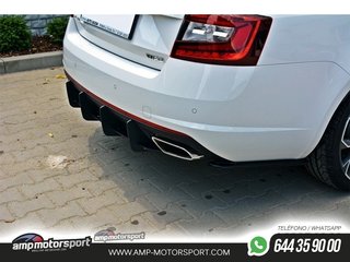 AÑADIDO TRASERO EN CNC PARA SKODA OCTAVIA RS MK3 BERLINA/KOMBI 2016-2019