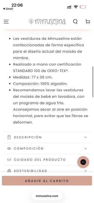 Moisés bebé Mimuselina