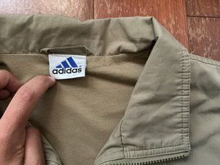 Chaqueta Chándal Adidas Beige 90’s Vintage XL