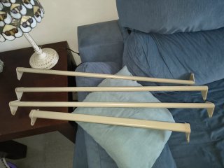 4 Barras armario Ikea.
