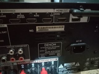 Receptor AV Denon AVR-X3100W