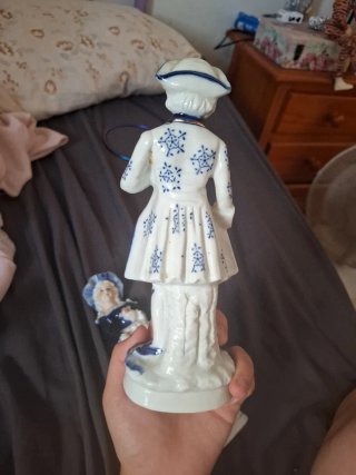 Figuras de porcelana estilo antiguo