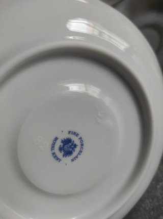 Set 8 Tazas Té Royal Kent Doble Asa
